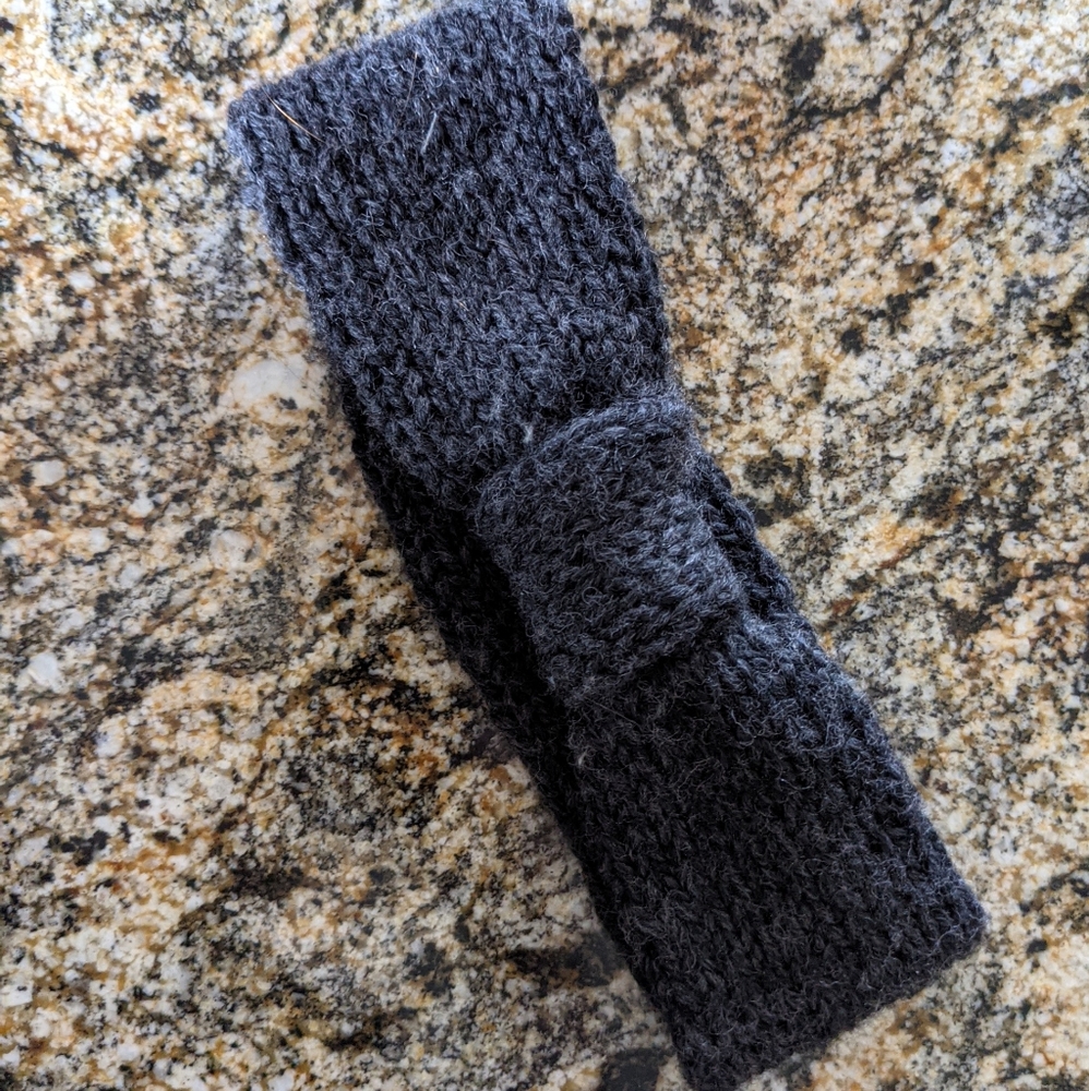 Double knit headband